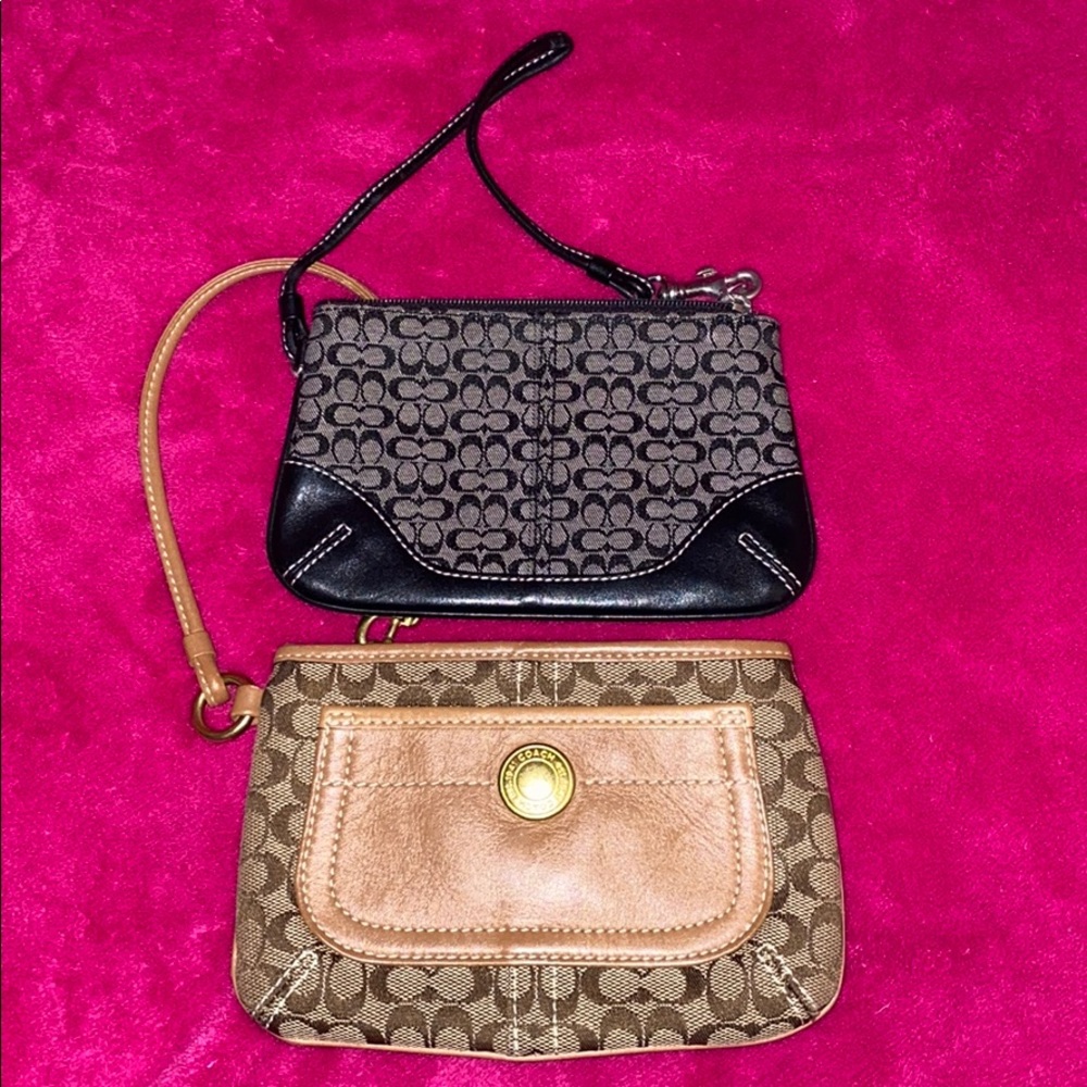 Two Coach wallets